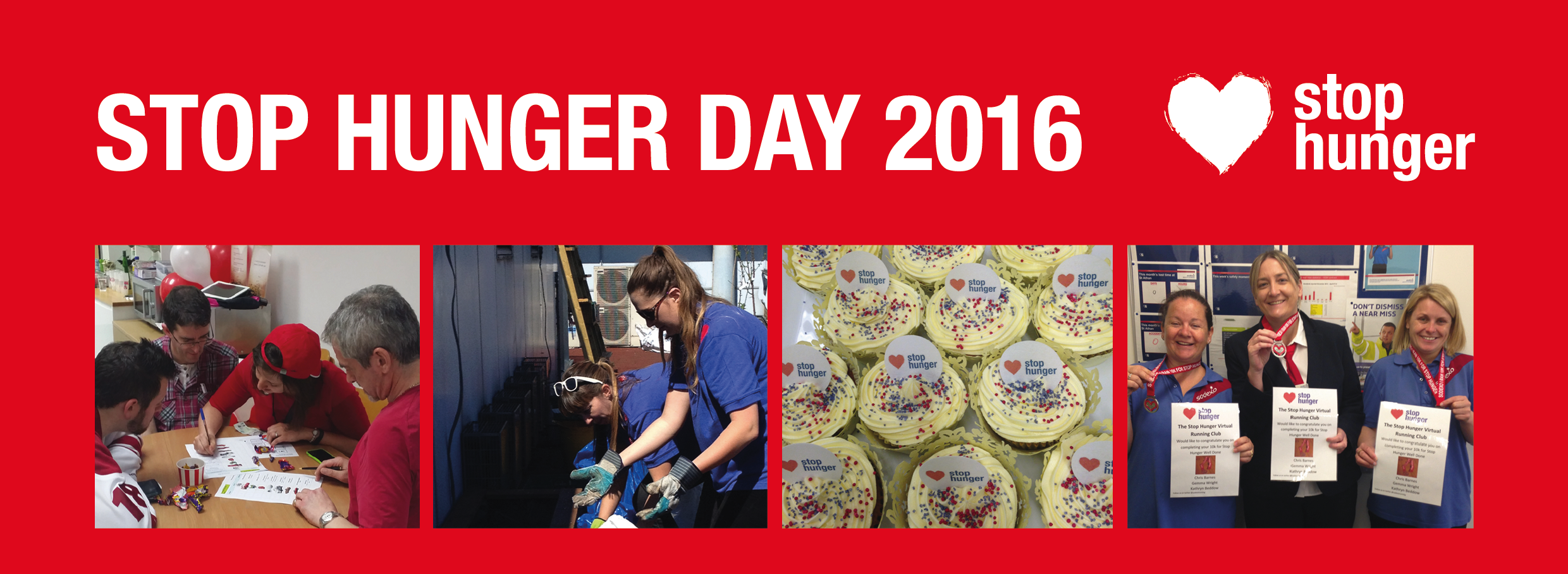 £50,000 raised during Stop Hunger Day